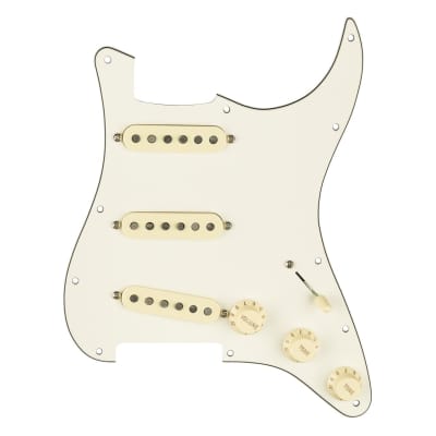 Fender Pre-Wired Strat Pickguard Custom '69 SSS - Parchment