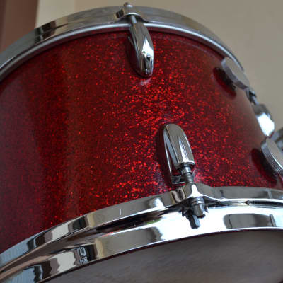 1969 Gretsch Red Sparkle Rock & Roll Outfit image 7