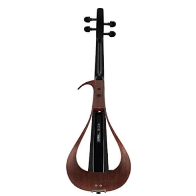 Yamaha 5-String Electric Violin - Black Wood Finish image 6