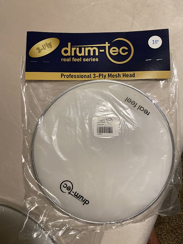 Drum tec Real Feel Mesh Head White