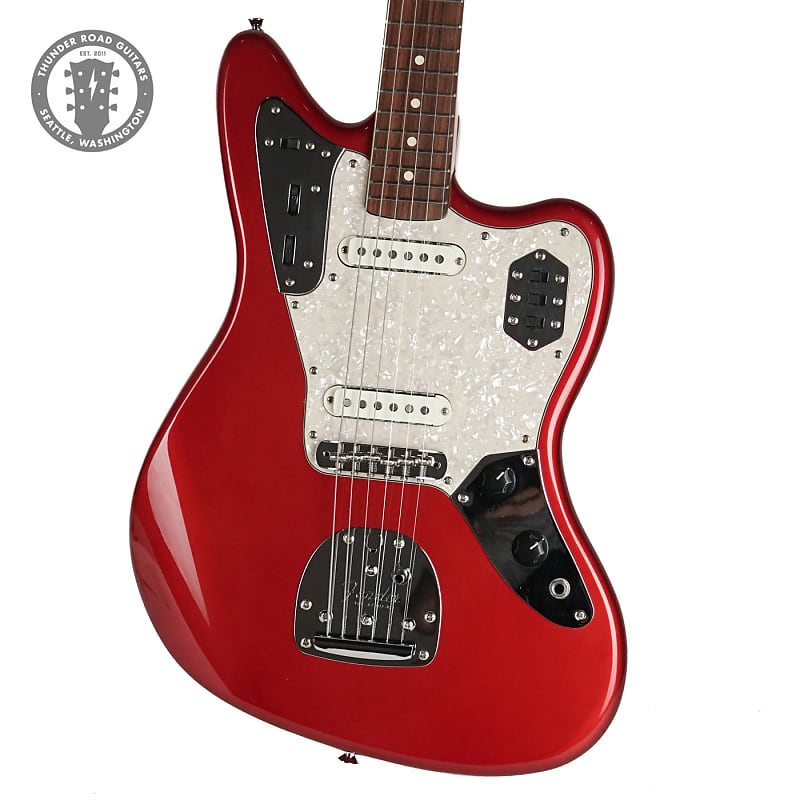 Fender player on sale jaguar red