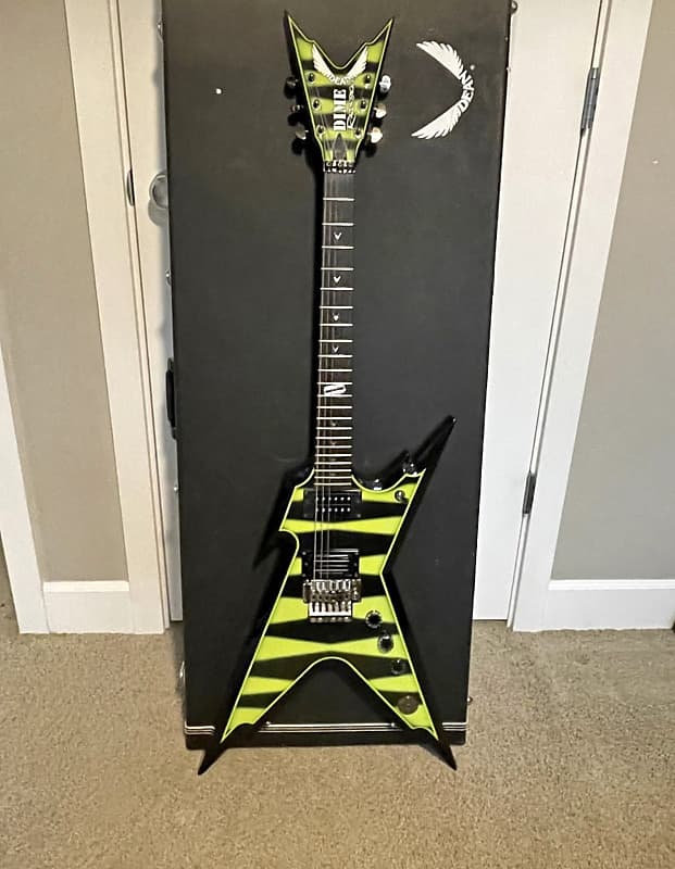 Dean Razorback DB 2000's - Bumblebee Graphic | Reverb