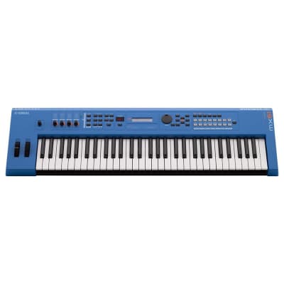 USED Yamaha MX61 BU 61-Key USB/MIDI Production Keyboard Synthesizer Controller Blue