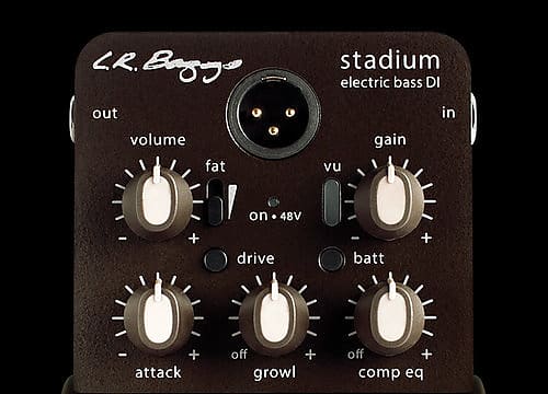 LR Baggs STADIUM BASS D.I. ELECTRIC BASS GUITAR PREAMP 【Bargain