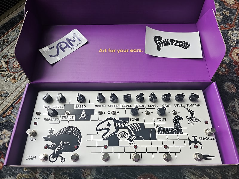 JAM Pedals Pink Flow