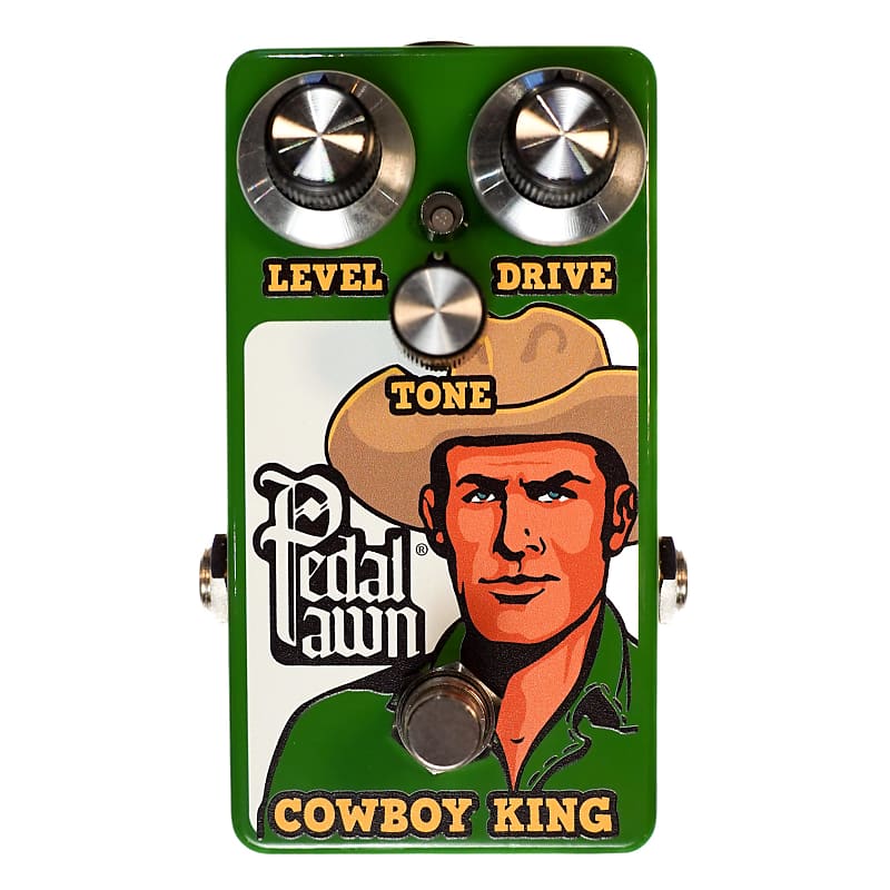 Pedal Pawn Cowboy King Overdrive Guitar Pedal | Reverb