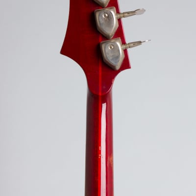 Guild  Jet Star Solid Body Electric Bass Guitar (1966), ser. #SD-179, original grey hard shell case. image 6