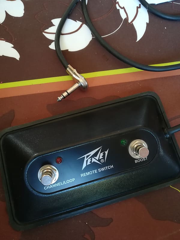 Peavey Remote switch with Led 2010 Black Reverb UK