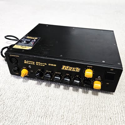 Markbass Little Mark 250 Black Line MBH110040 Bass Amplifier Head for sale