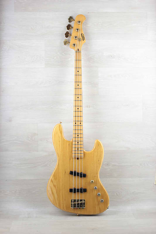 Moon JJ jazz bass Japan 1990s Natural