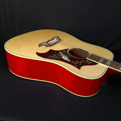 Gibson Dove Original Electric Acoustic Guitar Natural With Case image 16