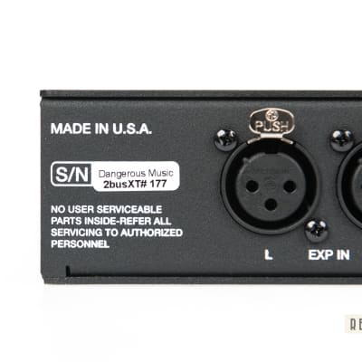 Dangerous Music 2-BUS-XT Analog Summing Mixer 2022 - Present - Black image 8