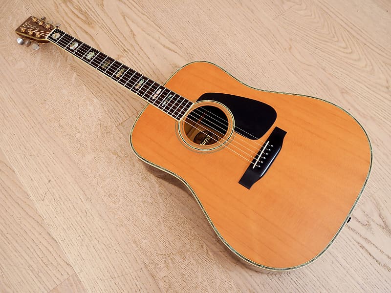 1980s Morris TF-805 Vintage Dreadnought Acoustic Guitar | Reverb