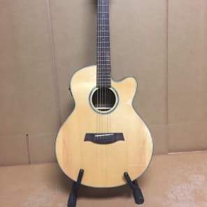 Ibanez AEL108TDNT 8-String Acoustic/Electric Guitar Natural