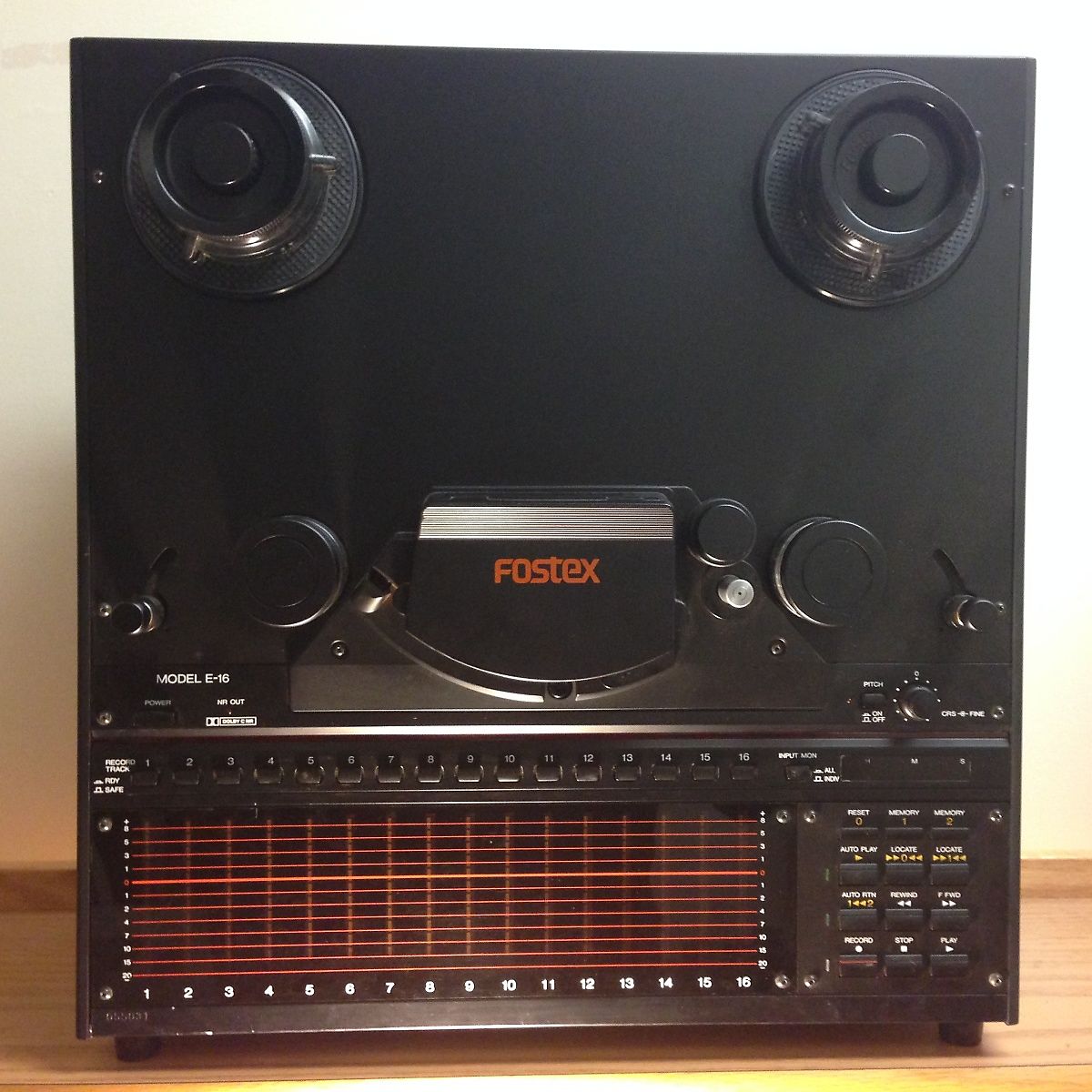 Fostex G16 1/2" 16-Track Reel-to-Reel tape recorder (spares