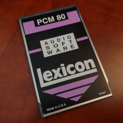 LEXICON PCM 80 PITCH FX V1.1 ALGORITHM CARD FOR PCM 80 MULTI-EFFECTS UNITS EC image 3