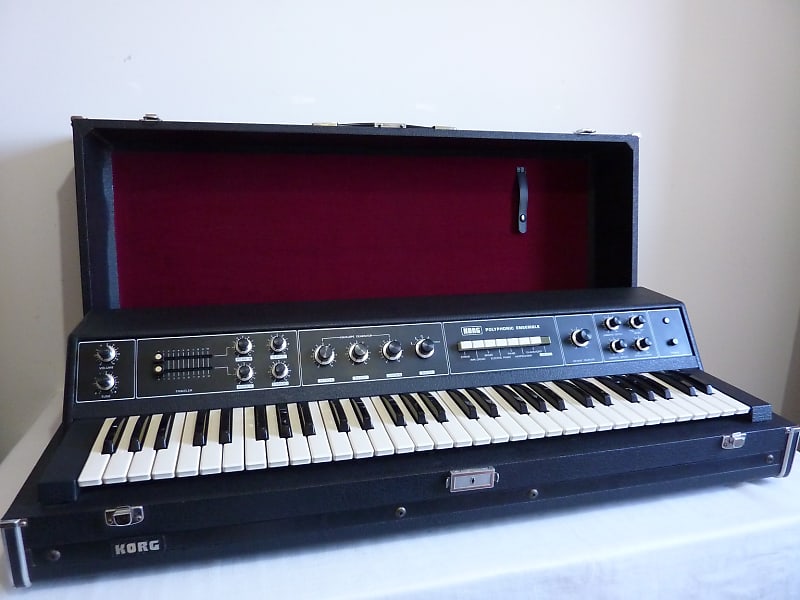 【美品】希少 KORG ポリフォニックアンサンブル PE-1000 Korg Polyphonic Ensemble P | Vintage Synth Explorer
