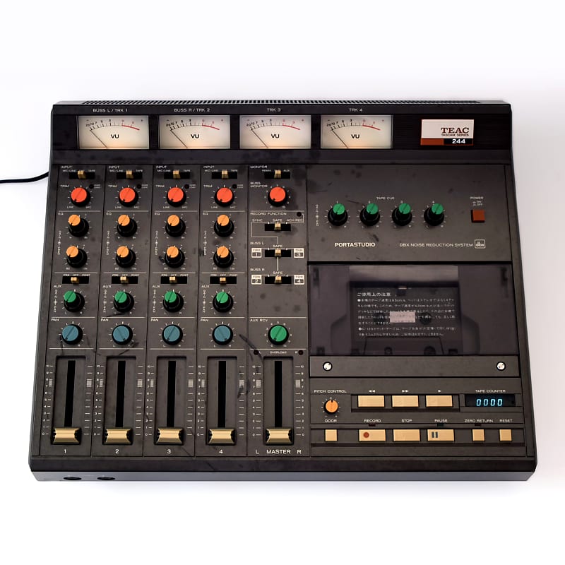 TEAC　244 PORTASTUDIO　カセットマルチトラックレコーダー TEAC 244 カセット MTR マルチトラックレコ - - Tascam