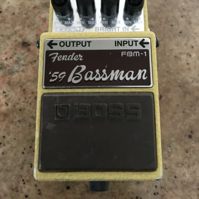 Boss FBM-1 Fender Bassman Overdrive Pedal