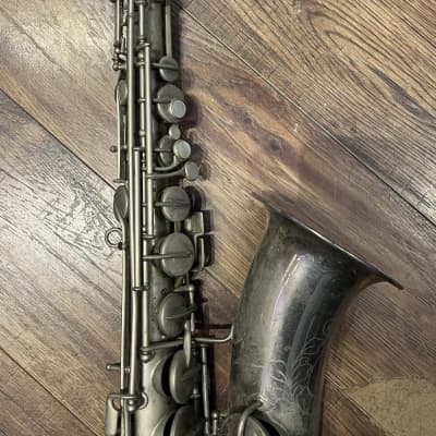 C.G. Conn 1920's C Melody Saxaphone - Silver Plated image 10