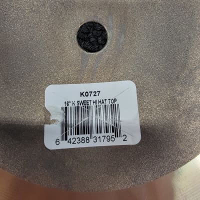Zildjian K0726 K Sweet 16" Hi Hats Pair image 16