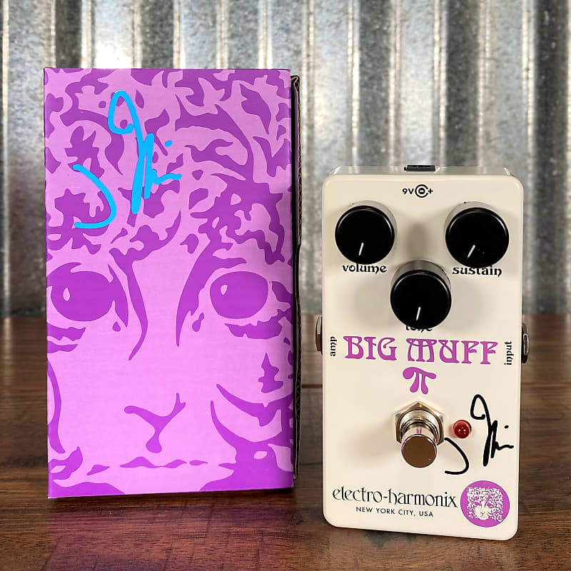 Electro-Harmonix EHX J Mascis Ram's Head Big Muff Pi Fuzz Sustainer Guitar Effect Pedal image 1