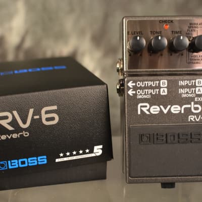 Boss RV-6  Digital Reverb Pedal w/ Fast & Free Same Day Shipping image 1