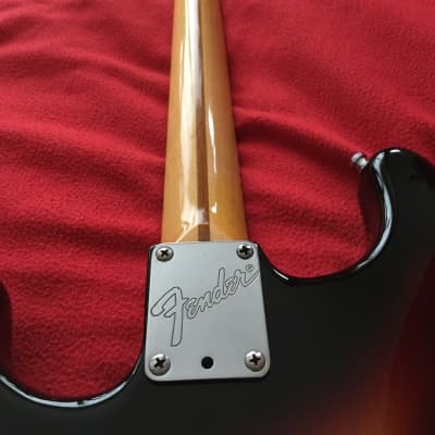 Fender  "Dan Smith" Stratocaster are 1983 3-Color Sunburst w/ Maple Fretboard image 18