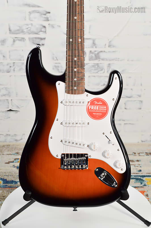 New Squier® Bullet Stratocaster® HT Indian Laurel Fingerboard Brown Sunburst