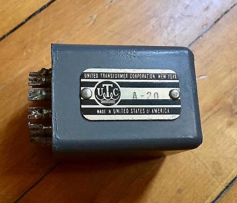 UTC A-20 NOS Matching Transformer 1950s | Reverb