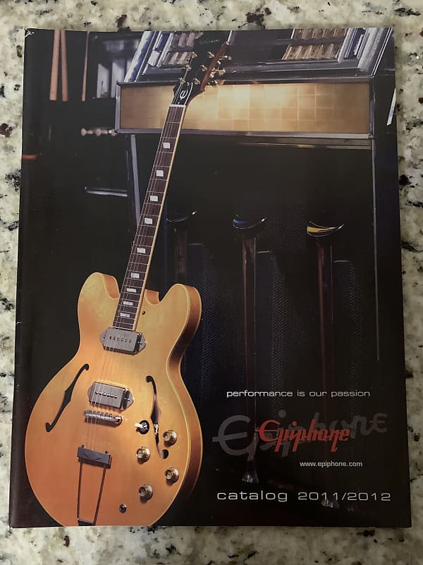 Epiphone Catalog 2011 John Lennon Casino Flying V Explorer Reverb