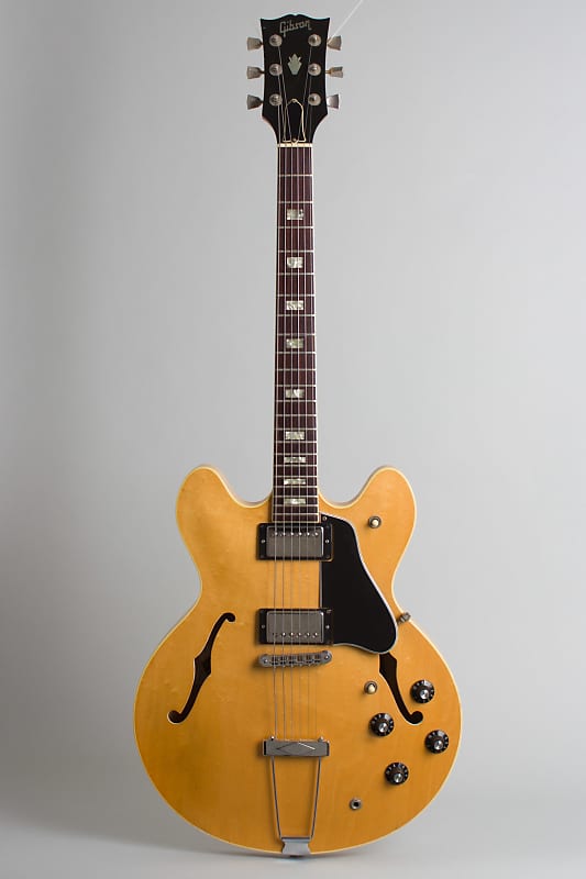 Gibson ES-335TD Semi-Hollow Body Electric Guitar (1981), ser. #82941037, original black tolex hard shell case. image 1