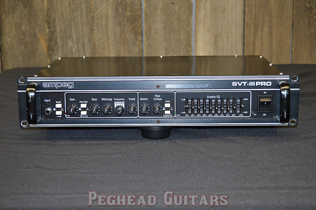 Ampeg SVT III (3) Pro 1990's Black | Reverb