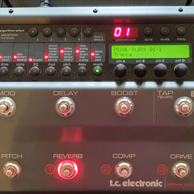 TC Electronic Nova System Analog Multi-Effects Pedal With Original Manual and Box image 1