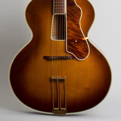 Epiphone  Emperor Concert Arch Top Acoustic Guitar (1949), ser. #58825, original brown hard shell case. image 3