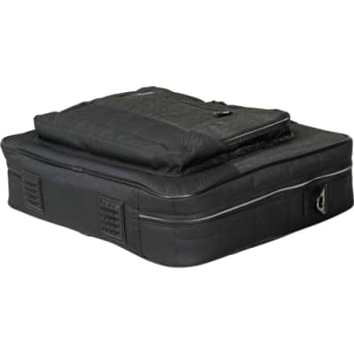 Kaces KB1210 Luxe Series Charcoal/Black Keyboard/Gear Bag (12.5 x 10.5 x 3.5) image 3
