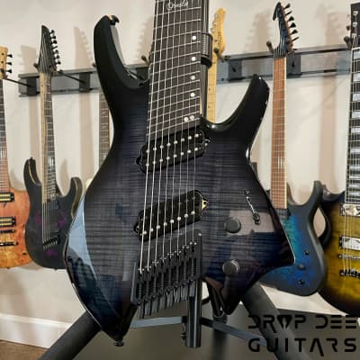 Ormsby Goliath GTR Run 17 8-String Electric Guitar w/ Bag-Dahlia Black image 2