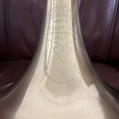 Olds Ambassador A-15 Bb Tenor Trombone (1949) (Los Angeles) SN 31531 (rare) (new lacquer - clear coat) image 2