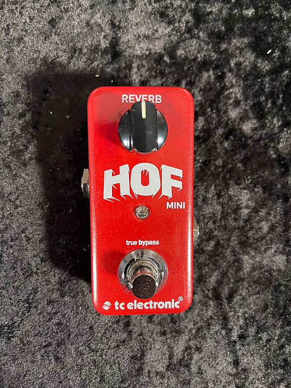 TC Electronic HOF MINI REVERB Reverb Guitar Effects Pedal Reverb