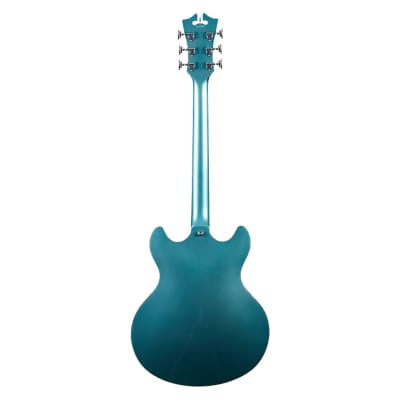 D'Angelico Premier DC w/ Stairstep Tailpiece - Ocean Turquoise image 6