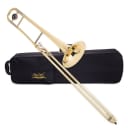 Jean Paul USA TB-400 Student Tenor Trombone - Key Of Bb w/Carrying Case, Gloves & Cleaning Cloth