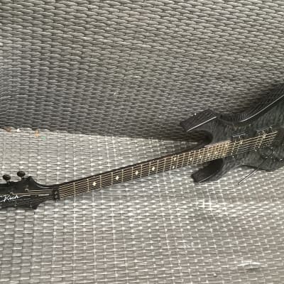 B.C. Rich Warlock / Left hand handed lefty / NJ Neck-Thru series Made In japan 24 frets floyd rose image 11