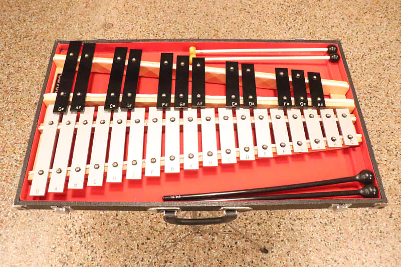 CB700 Glockenspiel Xylophone Percussion Instrument With Case Mallets Vintage Reverb Norway