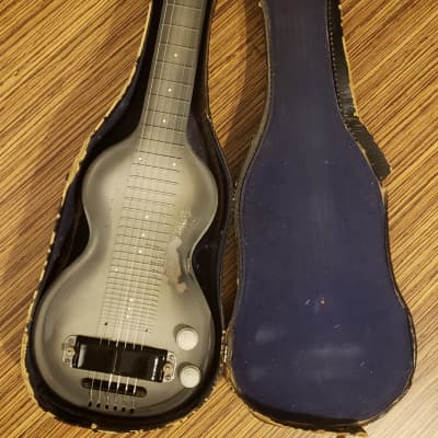 1949 Rickenbacher 1950 Electro NS-6 Rickenbacker Lap Steel Vintage Guitar 40’s 50’s Metal Shaded Grey Rare White Plastics image 19