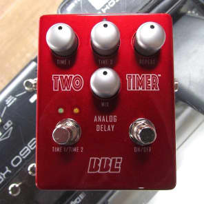 BBE Two Timer アナログディレイ BBE Two Timer Analog Delay Pedal | Sweetwater