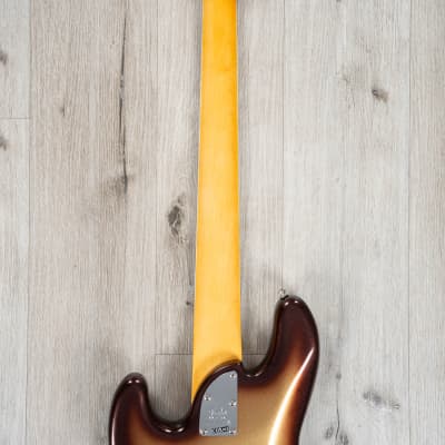 Fender American Ultra Jazz Bass V 5-String, Rosewood Fingerboard, Mocha Burst image 5