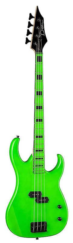 Dean Custom Zone Bass - Nuclear Green (CZONE BASS NG) image 1