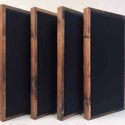 Custom Framed Acoustic Panels (SET OF 4) 2ft x 1ft x 2.5in imagen 1