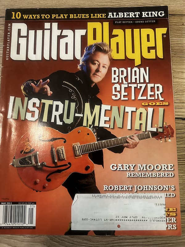 Guitar Player Magazine Brian Setzer May 2011 Back Issue image 1