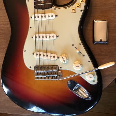 Fender Stratocaster 1962 Slab board - Sunburst image 4